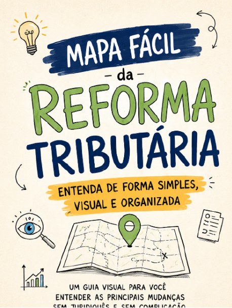 Capa do Mapa Fácil da Reforma Tributária